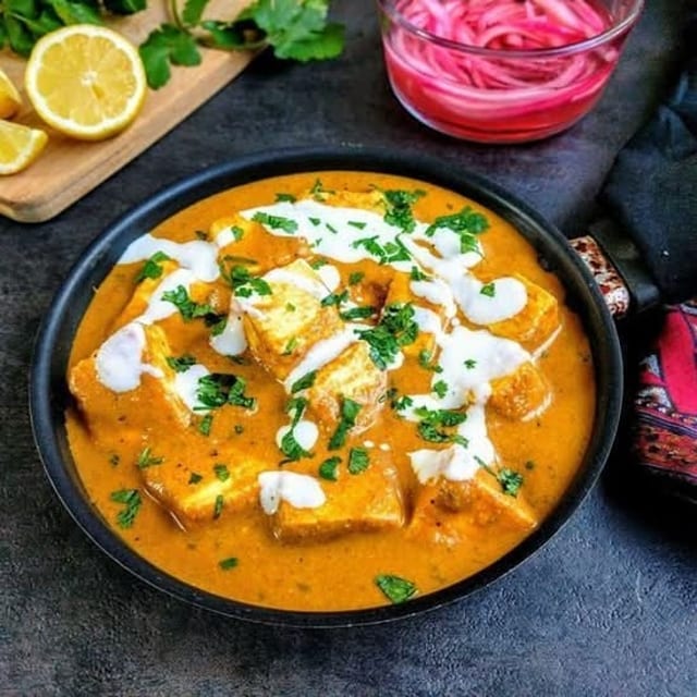 Paneer Butter Masala.